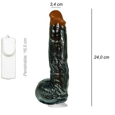 Dildo Consolador Realista Sean Davis Ventosa Vibrador