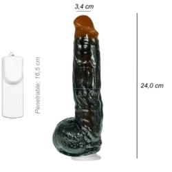 Dildo Consolador Realista Sean Davis Ventosa Vibrador