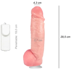 Dildo Consolador Realista Tom Chase Xl Ventosa Vibrador