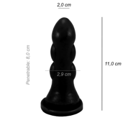 Plug Anal Lovix Vortex Mini Bodysafe Micro Vibrador