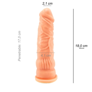 Dildo Consolador Lovix Pulse S Bodysafe Vibrador