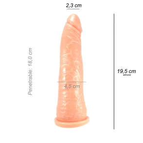 Dildo Consolador Lovix Curve S Bodysafe
