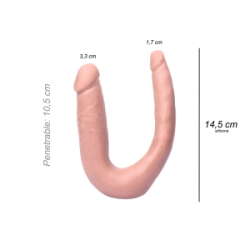 Dildo Consolador Lovix Dual Lux Bodysafe