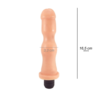 Dildo Consolador Lovix Ripple Bodysafe Vibrador