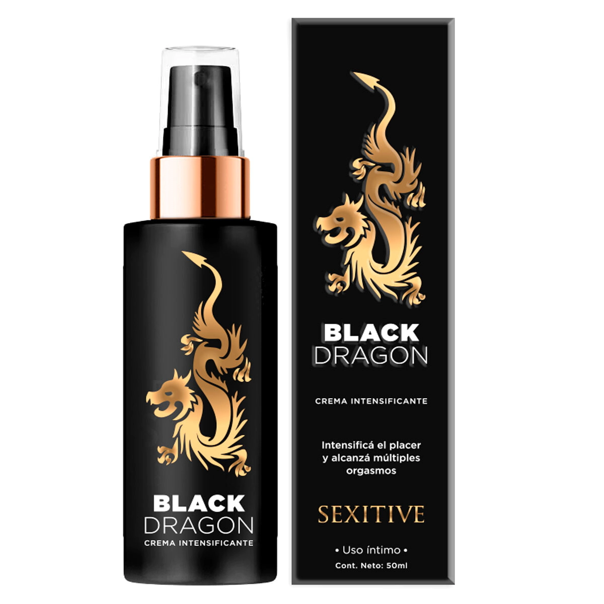 Crema Potenciadora Sexitive Black Dragon