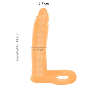 Anillo Peneano Hot Estimulador Vertebrado