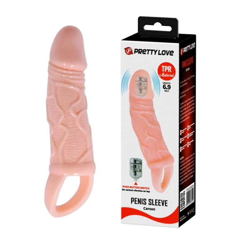 Funda Peneana Pretty Love Carson Vibrador