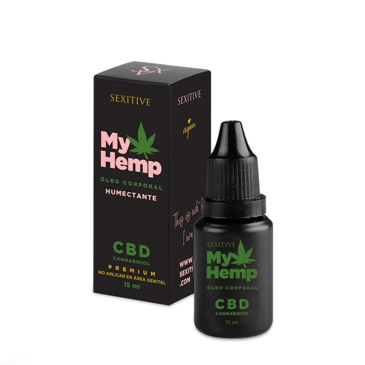 Oleo Corporal Sexitive My Hemp Cbd