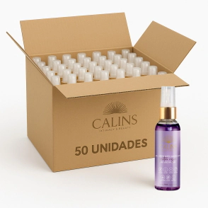 Gel Lubricante Saborizado Calins Frutos Rojos 50 Unidades