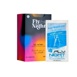 Gel Lubricante Frio Fly Night Menthol - Pack 12 Unidades