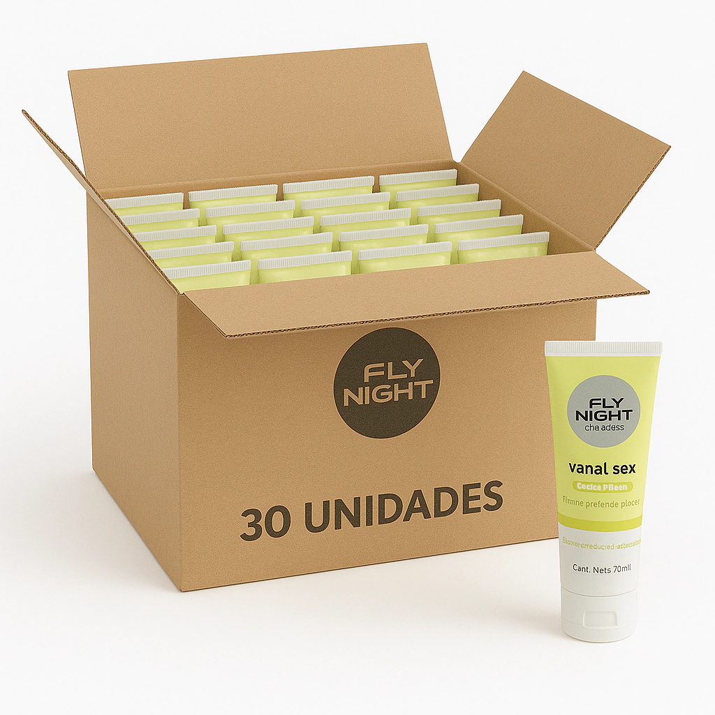 Crema Lubricante Anal Fly Night. 30 Unidades