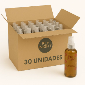 Gel Oral Saborizado Fly Night Kisses Chocolate. 30 Unidades