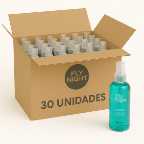 Gel Oral Saborizado Fly Night Kisses Mentol. 30 Unidades