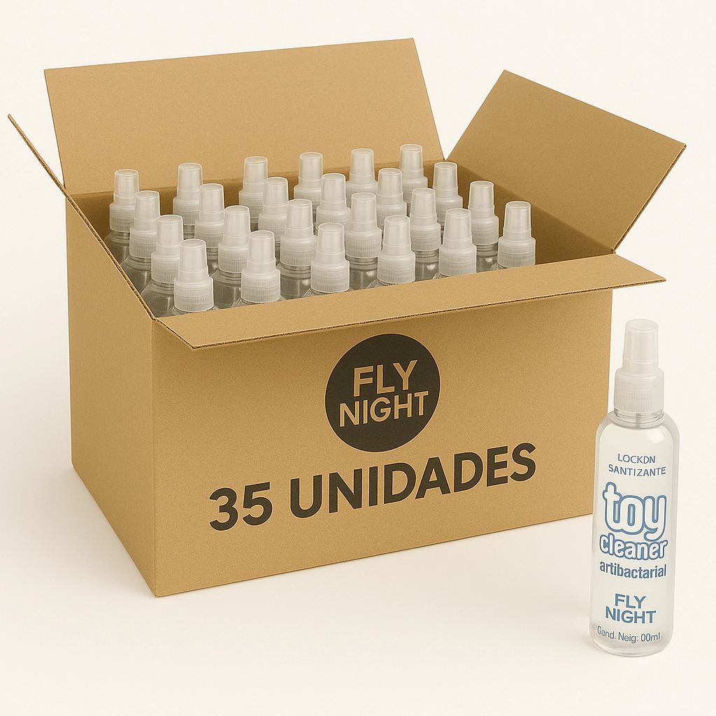 Sanitizante Juguetes Fly Night Cleaner. 35 Unidades