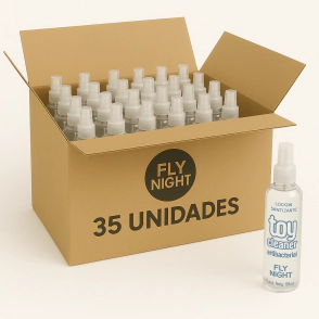 Sanitizante Juguetes Fly Night Cleaner. 35 Unidades