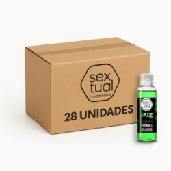 Gel Lubricante Reparador Sextual Jade Colageno Vitamina C - Bulto 28 Unidades