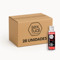 Gel Lubricante Antiage Sextual Ruby Acido Hialuronico - Bulto 28 Unidades