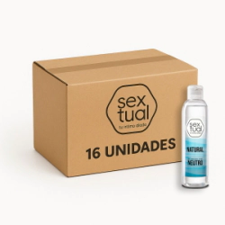 Gel Lubricante Intimo Base Agua Neutro Sextual - Bulto 16 Unidades