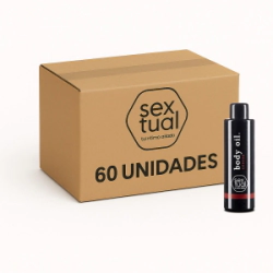 Aceite Corporal Saborizado Sextual Cereza - Bulto 32 Unidades