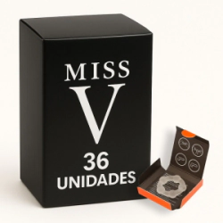 Anillo Peneano Miss V Color Translucido  - Bulto 36 Unidades
