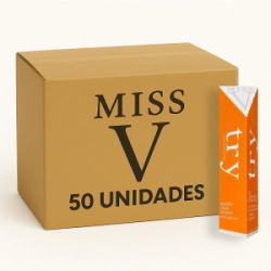 Gel Lubricante Anal Miss V Try Malva Manzanilla - Bulto 50 Unidades