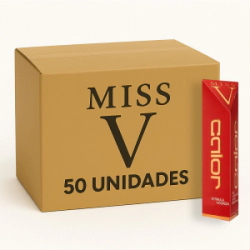 Gel Lubricante Calor Miss V Maca L-Carnitina - Bulto 50 Unidades