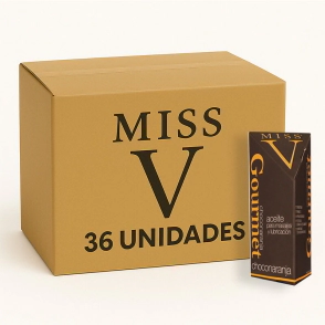 Aceite Lubricante Saborizado Miss V Choconaranja 35 Unidades