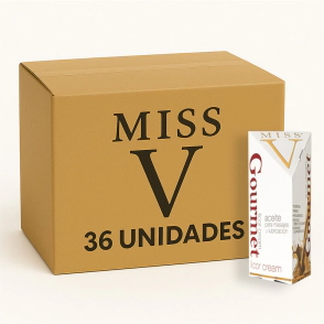 Aceite Lubricante Saborizado Miss V Licor Cream 35 Unidades