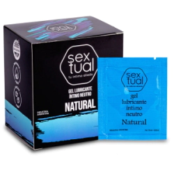 Gel Lubricante Intimo Base Agua Neutro Sextual. Pack 12 Unidades