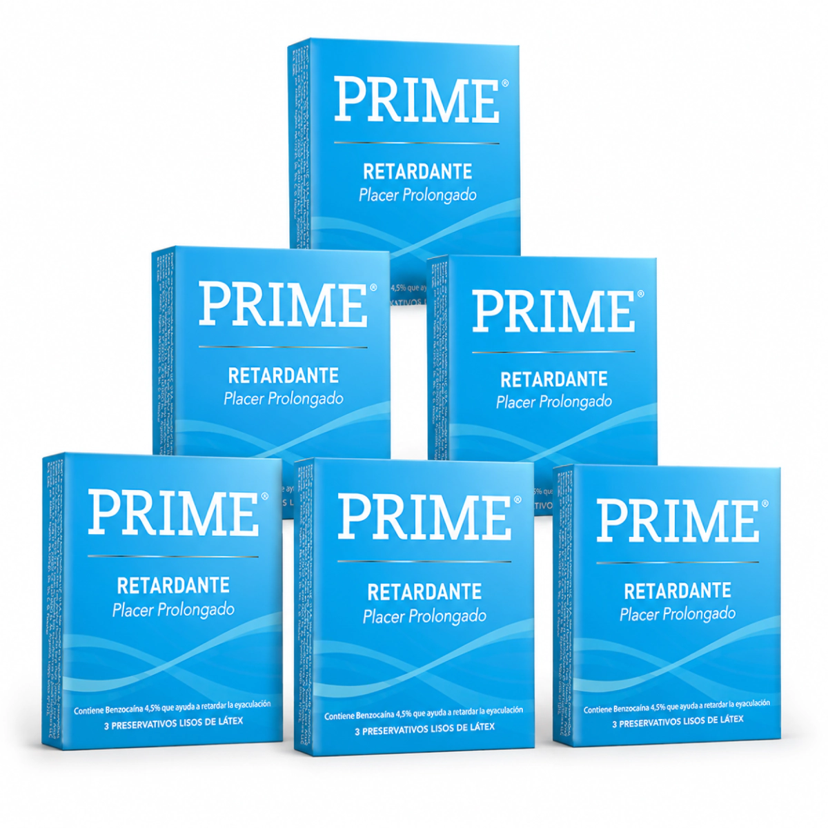 Pack Preservativos Retardantes Prime x 18 unid (6x3)
