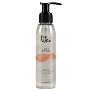 Gel Lubricante Calor Base Agua Fly Night Hot Power