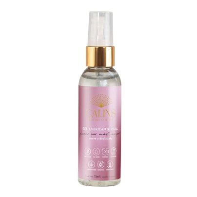 Gel Lubricante Anal Base Agua Calins Dual Relax Clix