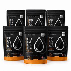 Colageno Doble Hidrolizado Giovegen Flex+ Articulaciones - Pack x 6