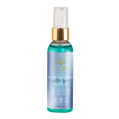 Gel Lubricante Frio Base Agua Calins Menta Chocolate