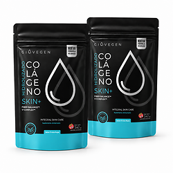 Colageno Doble Hidrolizado Giovegen Skin+ Doypack - Pack x 2