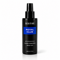 LOCION MASCULINA SEXITIVE ROYAL CLUB 150 ML