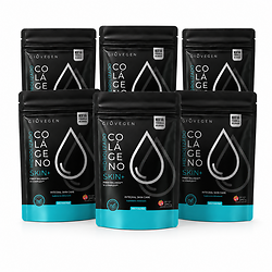 Colageno Doble Hidrolizado Giovegen Skin+ Doypack - Pack x 6