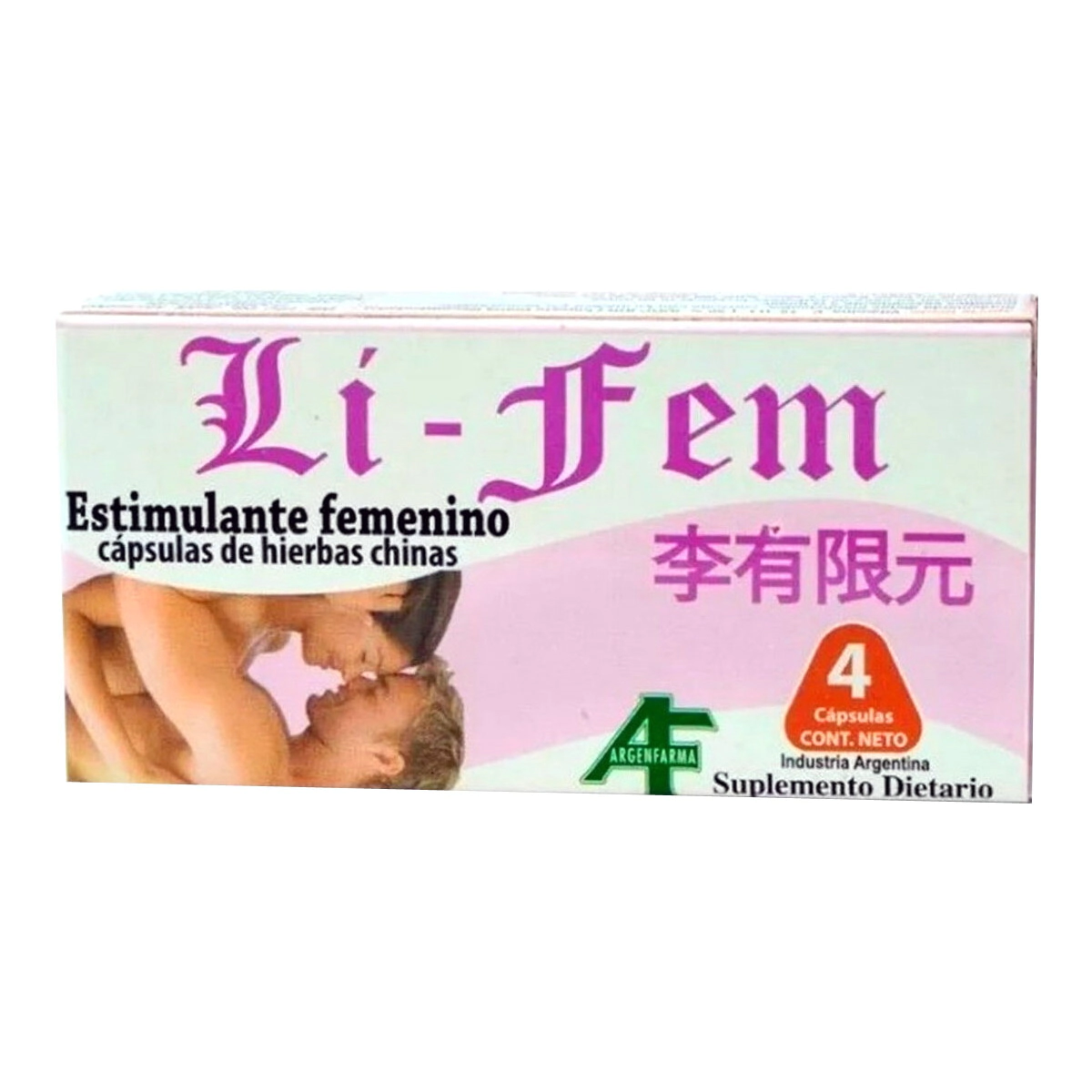Capsulas Li Fem 4 Unidades