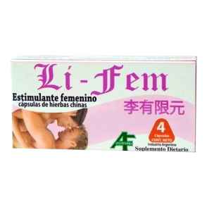 Capsulas Li Fem 4 Unidades
