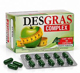 Desgras Complex Argenfarma Garcinia T� Verde 60 C�psulas