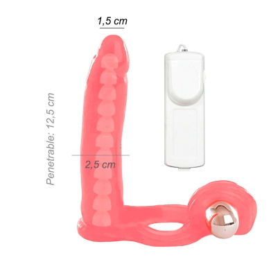 Anillo Peneano Triple Estimulador Vertebrado Vibrador