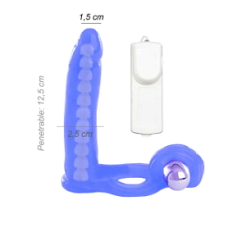 Anillo Peneano Triple Estimulador Vertebrado Vibrador