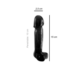 Dilatador Anal Mini Pene Micro Vibrador Sumergible