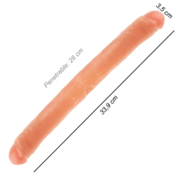 Dildo Consolador Doble Kevin Dean Vertebrado