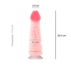 Dildo Consolador Americano Jr Cyber Skin Ventosa