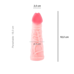 Dildo Consolador Americano Grande Cyber Skin