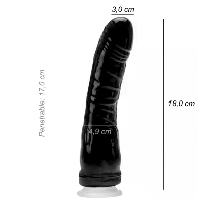 Dildo Consolador Banana Ventosa