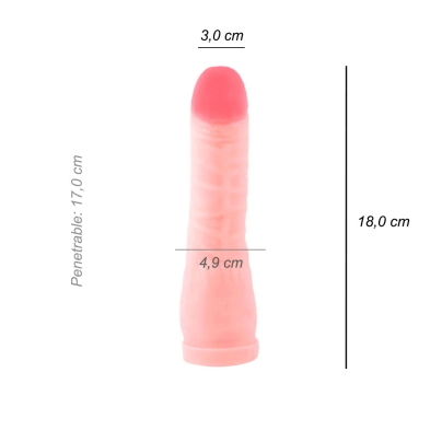 Dildo Consolador Banana Cyber Skin