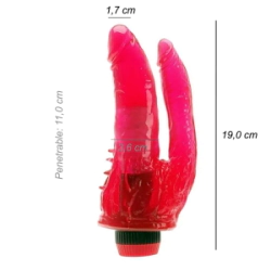 Dildo Consolador Doble Hot Vibrador