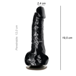 Dildo Consolador Emperador Ventosa